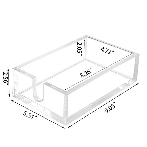 Acrylic Guest Towel Napkin Holder