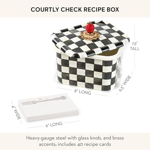 Enamel Recipe Box