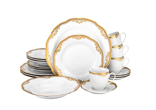 20 pc Luxury Dinnerware Set w