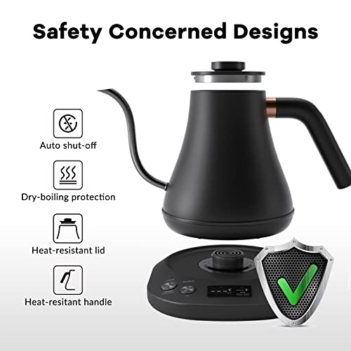 Electric Kettle Gooseneck Kettle Temperature Control