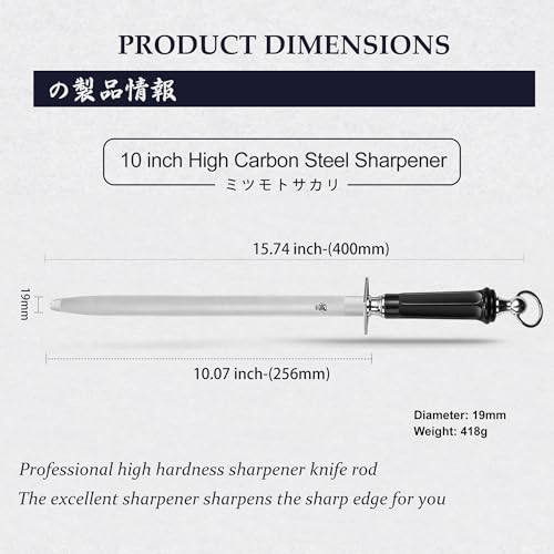 Japanese Diamond Honing Steel