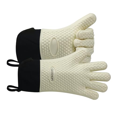 BBQ Gloves Grilling Gloves Heat Resistant Oven Gloves
