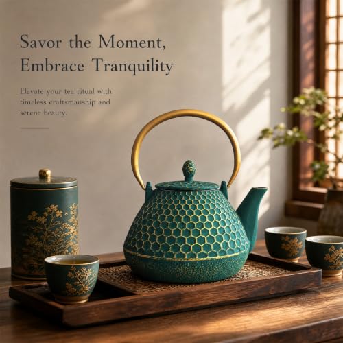Cast Iron Tea Kettle