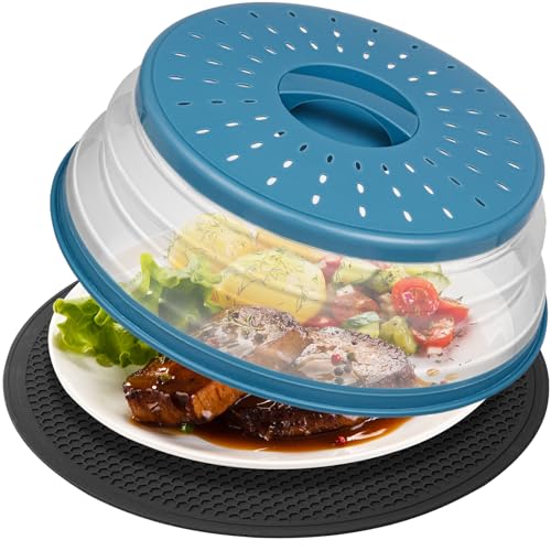 Large Microwave Splatter Cover & Silicone Mat