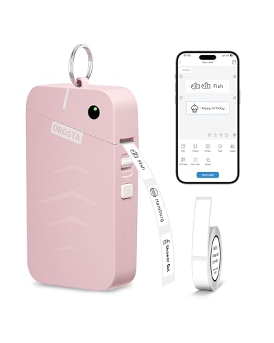 Label Maker Portable Bluetooth Label Maker Machine with Tape
