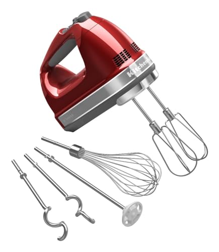 KHM926 9 Speed Digital Hand Mixer with Turbo Beater II Accessories