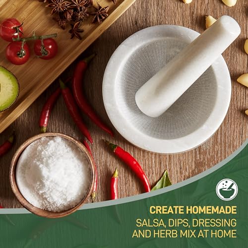 Large Mortar and Pestle Set