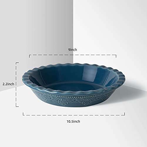 Pie Pan 9 Inch Ceramic Pie Dish