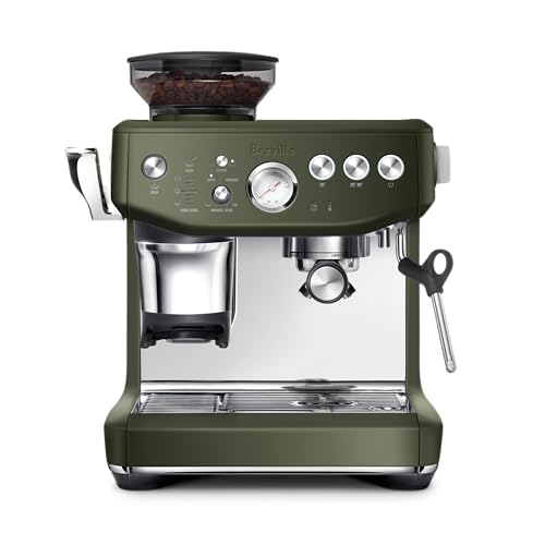 BES876OLT Barista Express Impress (Olive Tapenade)