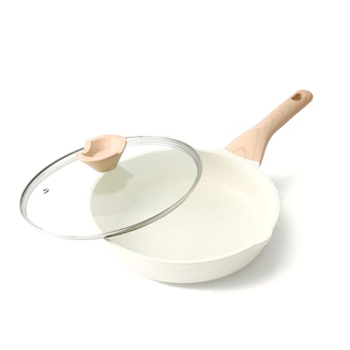Nonstick Frying Pan Skillet with Lid