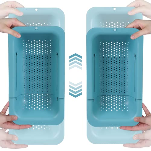 Over the Sink Colander Strainer Basket
