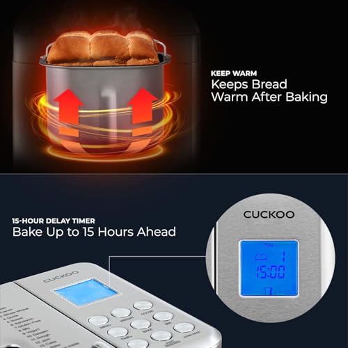 2 lb. Bread Maker Machine with Auto Dispenser