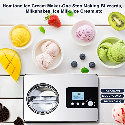 Ice Cream Maker Machine with Compressor