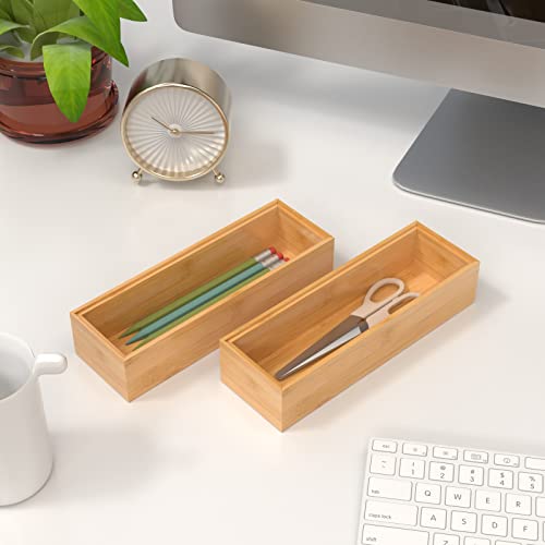 Bamboo Drawer Organizer