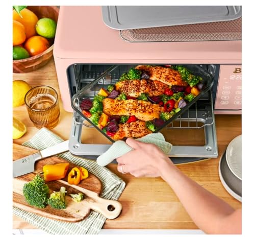 Large Infrared Air Fryer Toaster Oven (Rose Pink)