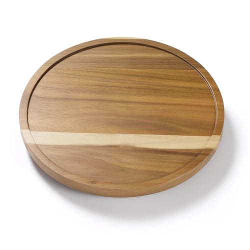 Acacia Wood Lazy Susan Organizer