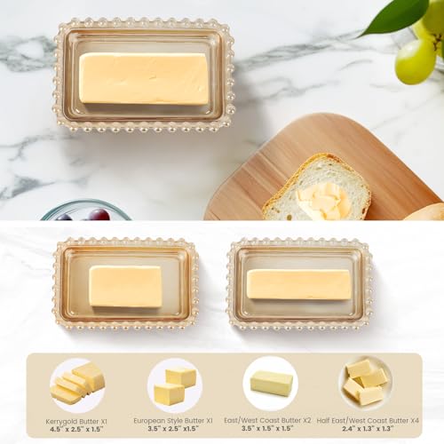 Butter Dish with Lid for Countertop