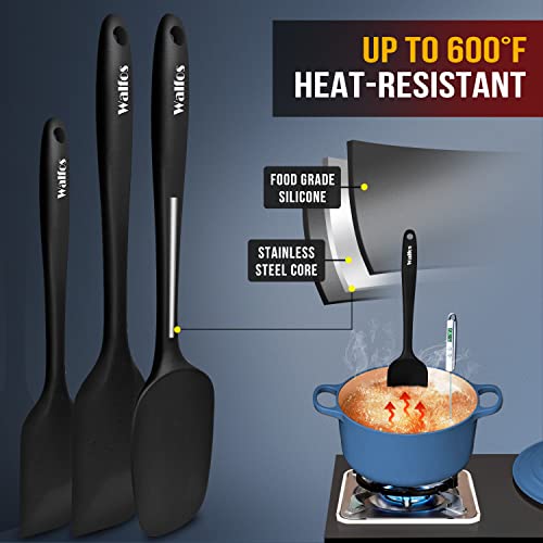 kitchen Silicone Spatula Set & Icing Spatulas