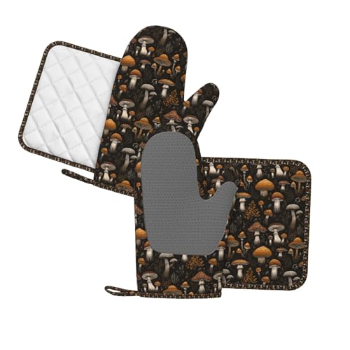 Oven Mitts and Pot Holders Set (A0968)