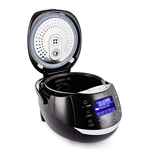 Sakura Rice Cooker with Ceramic Bowl and Advanced Fuzzy Logic