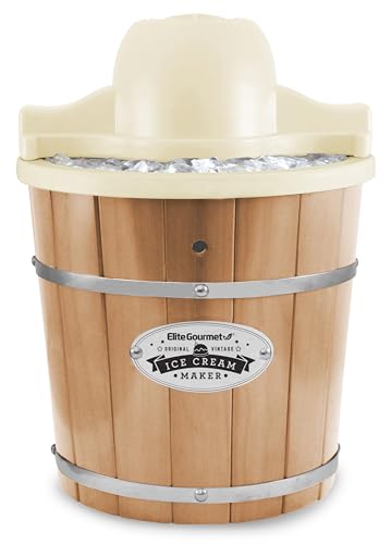 4Qt Electric Ice Cream Maker EIM350 Delicious Homemade Ice Cream