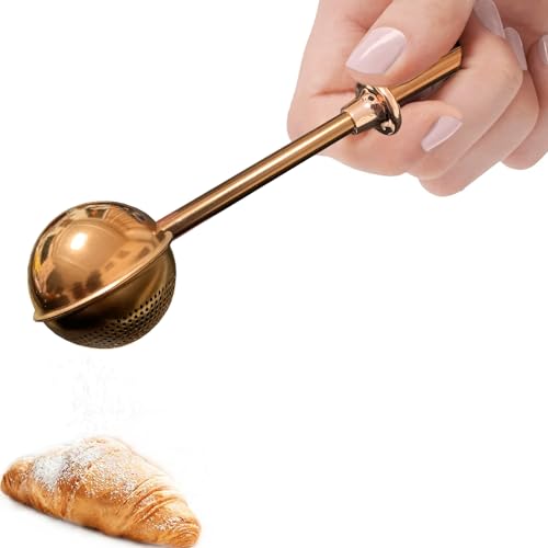 Powdered Sugar Shaker Flour Sifter