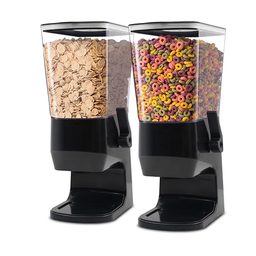 Cereal Dispenser Countertop with Lids