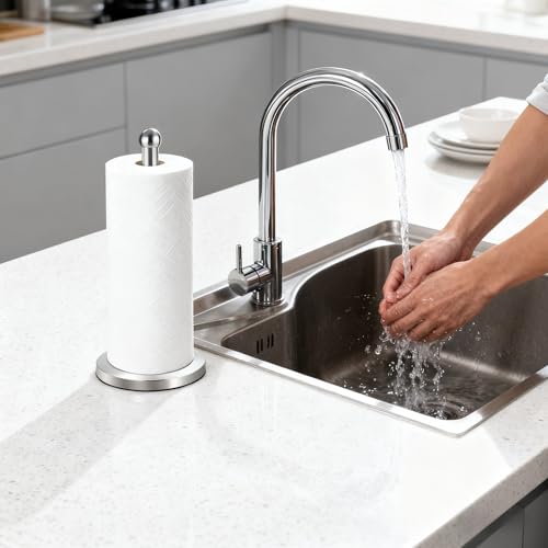 Stainless Steel Paper Towel Holder Stand