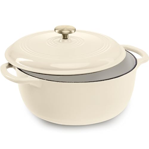 Enamel Cast Iron Round Dutch Oven
