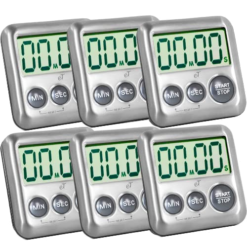 Digital Kitchen Timer Stainless Steel