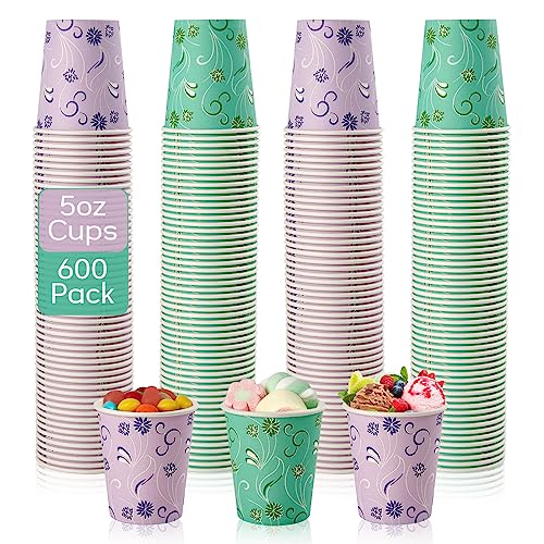 600 Pack 3 5oz Paper Cups
