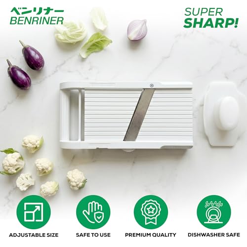 Mandoline Jumbo Slicer (Jumbo Slicer, White)