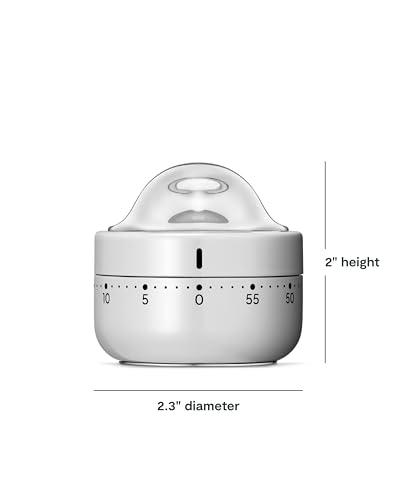 Mechanical Kitchen Timer (Gray)
