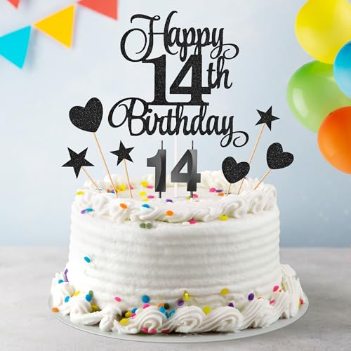 14th Birthday Cake Decorations