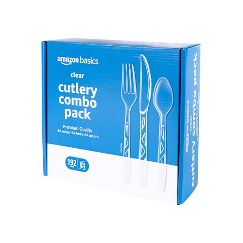 Disposable Clear Assorted Cutlery Set
