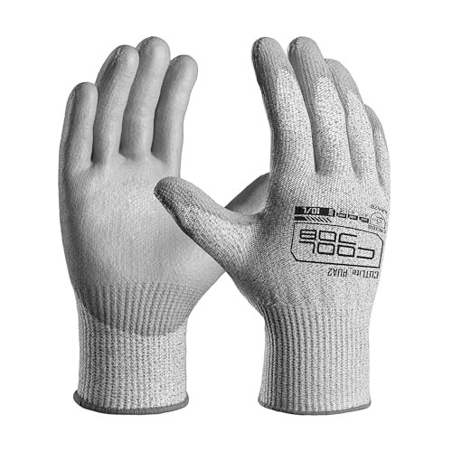 12 120 Pairs Cut Resistant Work Gloves PU Coating