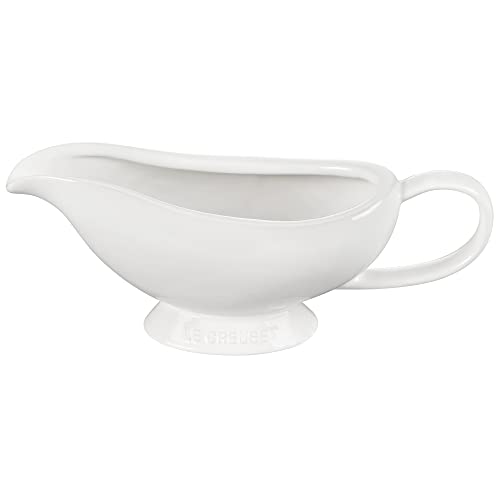 Heritage Stoneware Gravy Boat (16 Ounces / White)