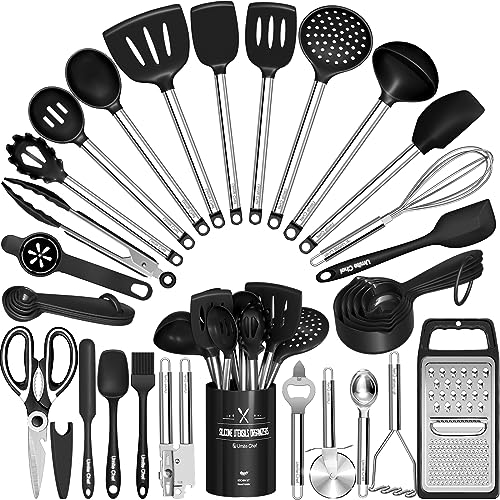 34 Kitchen Gadgets & Spoons for Nonstick Cookware