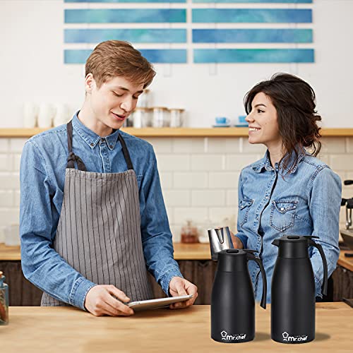 Premium Stainless Steel Thermal Coffee Carafe Double Walled Vacuum Thermos