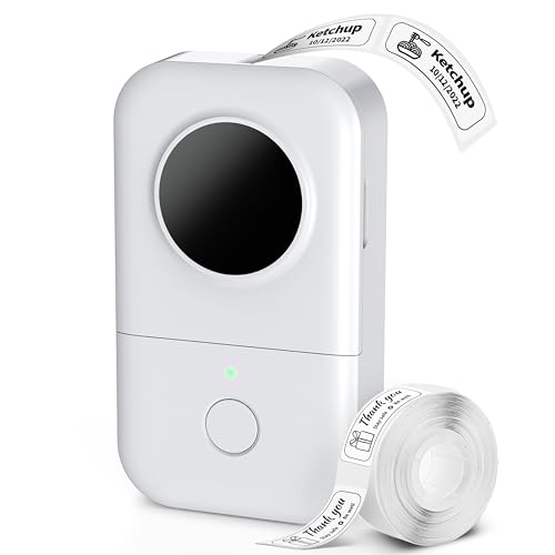 D30 Mini Bluetooth Label Maker Machine with Tape