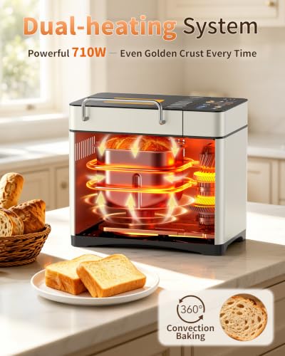 2.2LB Smart Bread Maker (Cream White)
