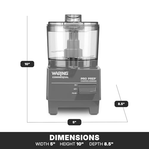 Pro Prep Chopper Grinder with 3 (3 Cup Grinder with Two Bowls)