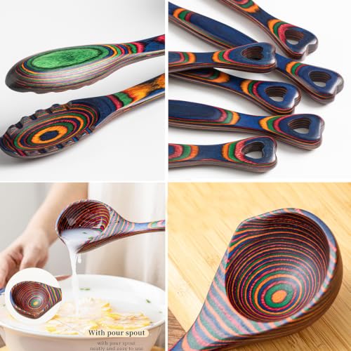 Heart Shape Pakkawood Spoons