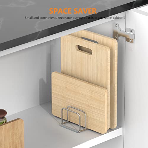 Kitchen Cabinet Organizer Cutting Board Storage Rack