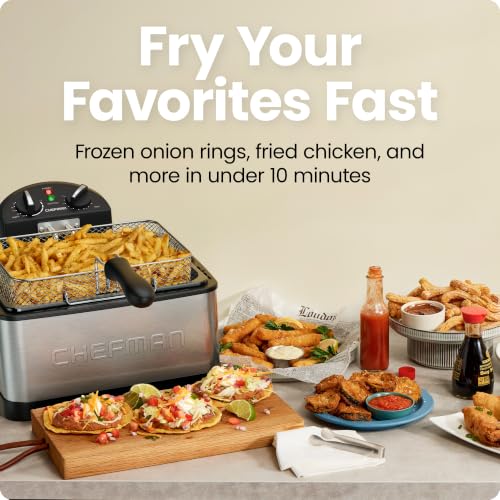 Fry Guy Deep Fryer with Wire Basket