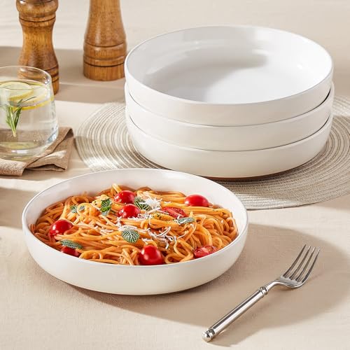 Large Pasta Bowls Set of 4