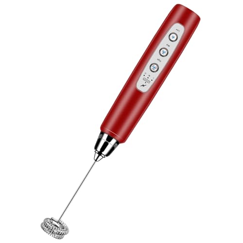 Milk Frother Handheld Rechargeable