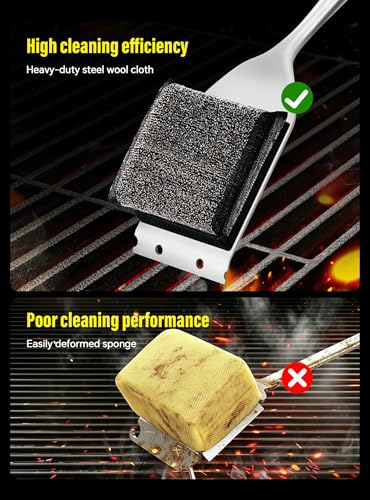 Grill Brush Bristle Free