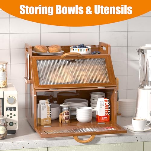 Bread Box for Kitchen Countertop (Vintage)