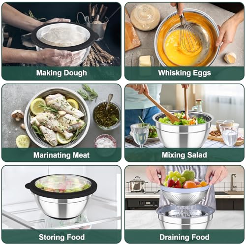 Mixing Bowls with Colander